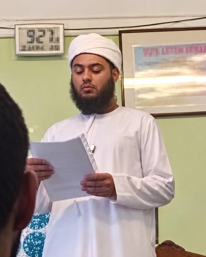 Moulana Anas Ali, teacher and imam